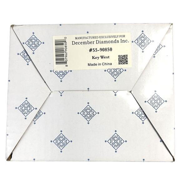 December Diamonds Merman Mermen Key West 55-90850 With Original Box And Tags - Picture 9 of 9